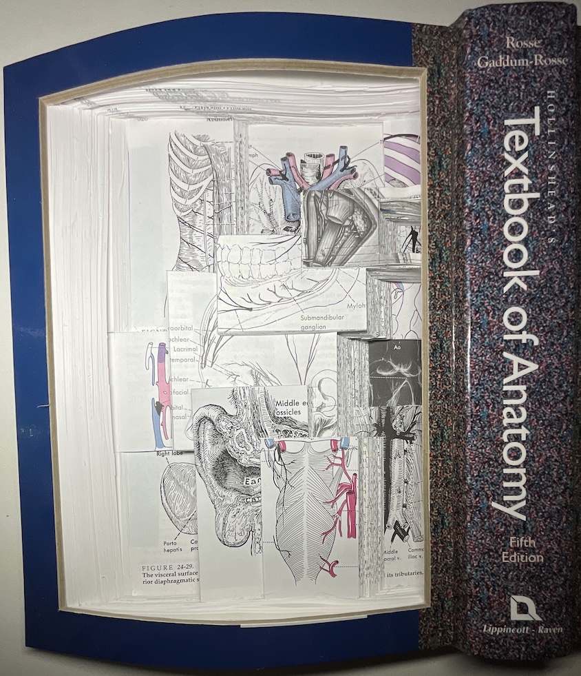 Left side of sculpture in isolation.